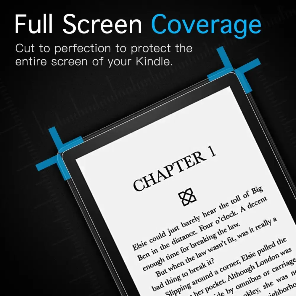 2pack Screen Protector for 6.8"kindle Paperwhite (11th Gen)and Kindle Paperwhite Anti-glare Pet Film