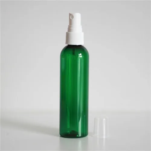 4 oz Green PET Bullet Bottle with 20-410 Neck
