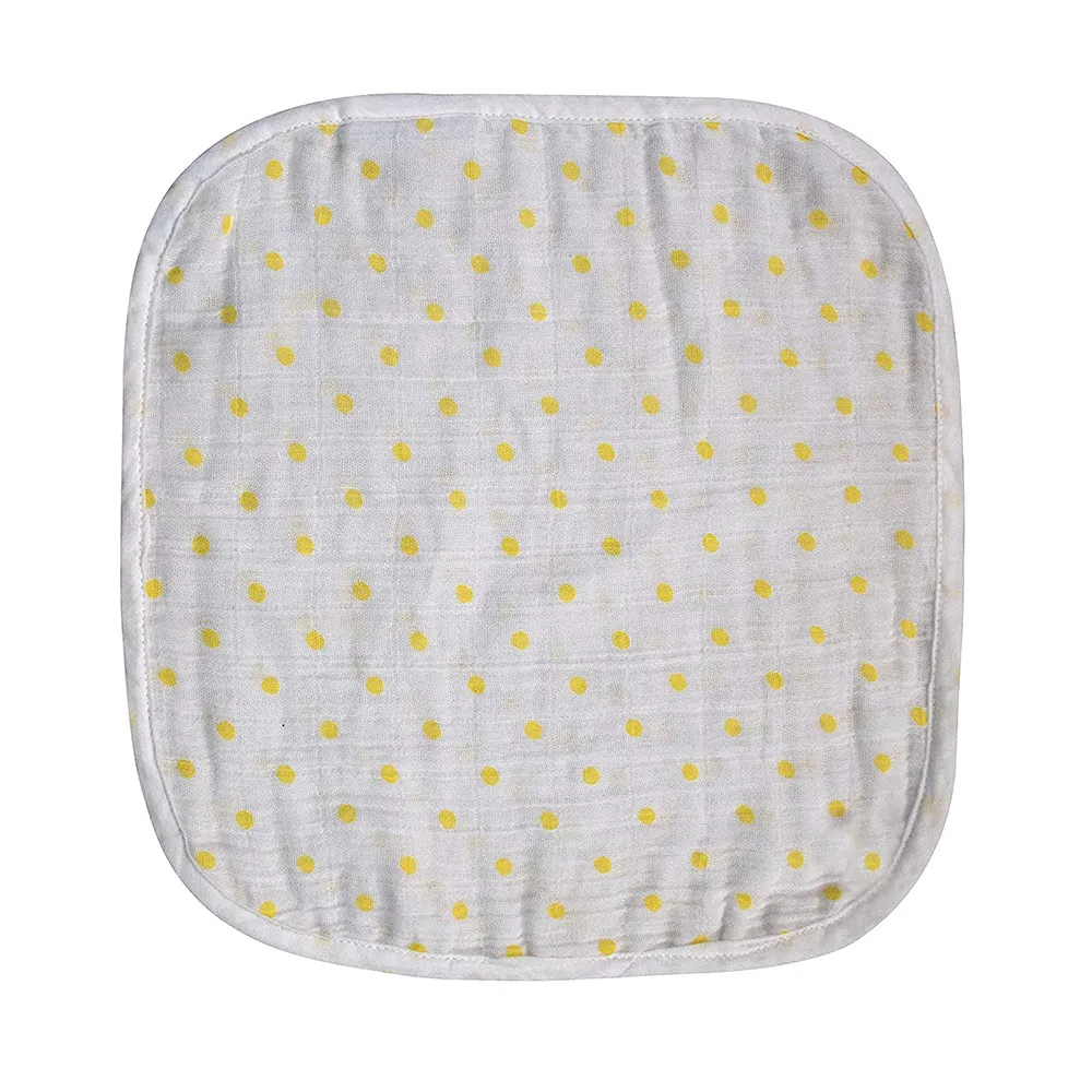 Abracadabra Cotton Muslin Wipes Pack of 3 (Lost in Clouds) - Sea Green