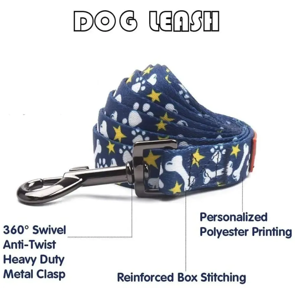 Adjustable Comfortable Step in Puppy no Pull Dog Harness and Leash Set