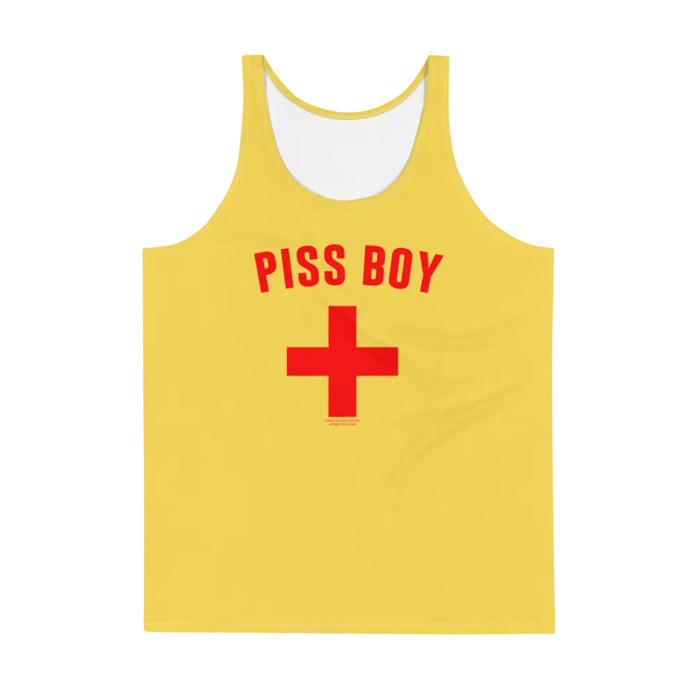 As Seen On Comedy Central Piss Boy Adult All-Over Print Tank Top