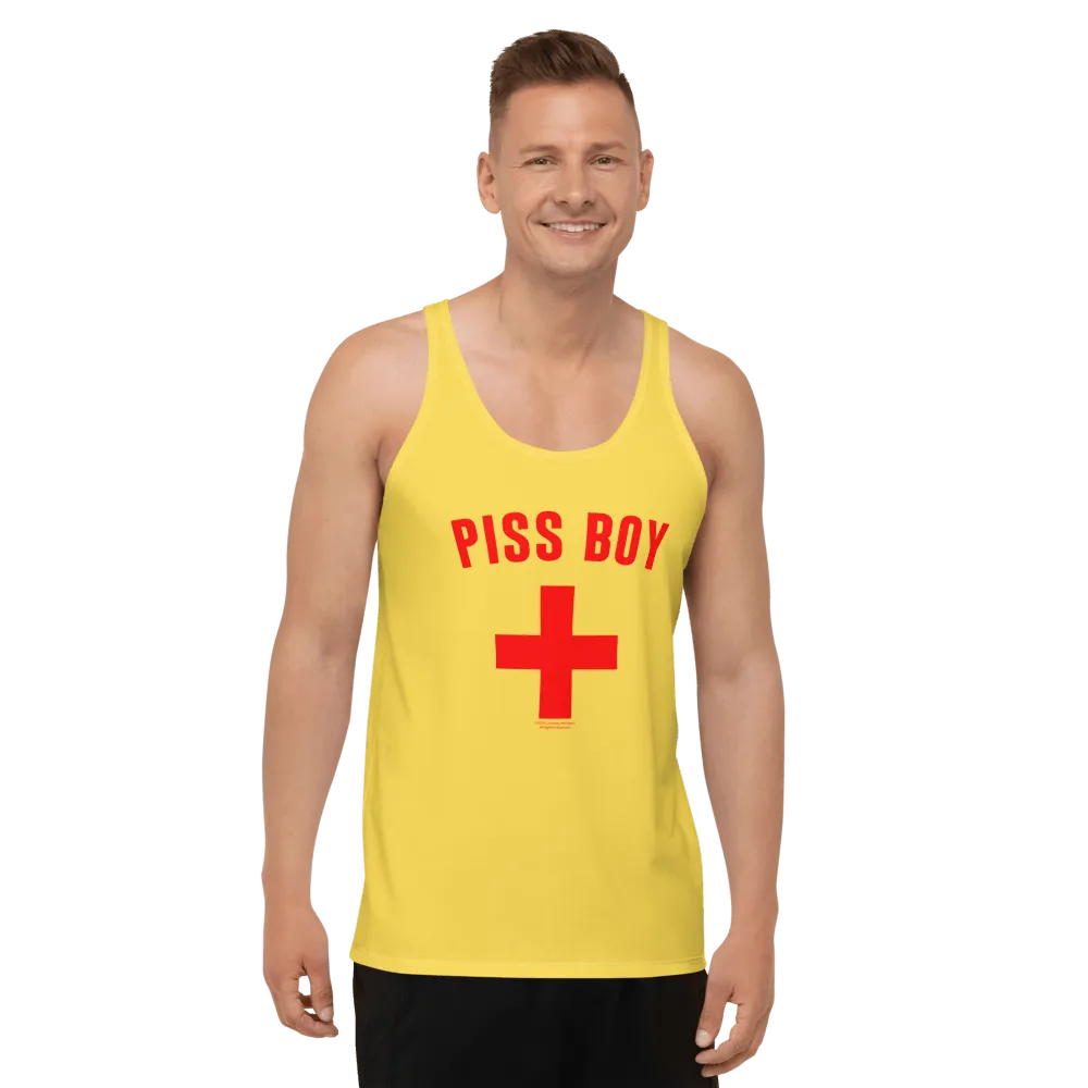 As Seen On Comedy Central Piss Boy Adult All-Over Print Tank Top