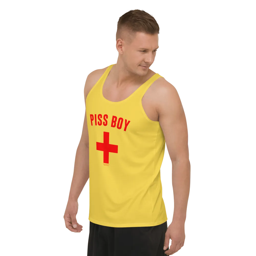 As Seen On Comedy Central Piss Boy Adult All-Over Print Tank Top