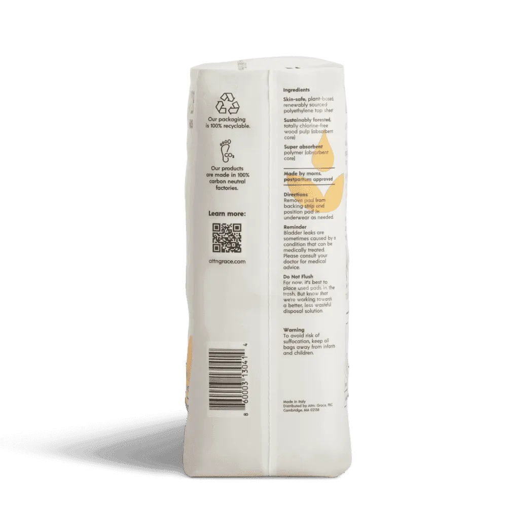 Attn Grace Moderate Pads for Bladder Leaks