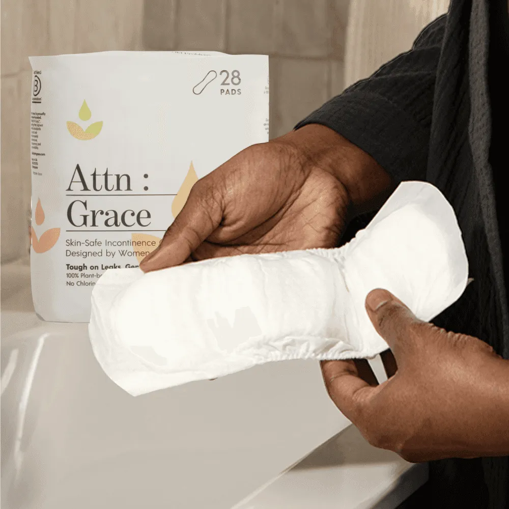 Attn Grace Moderate Pads for Bladder Leaks