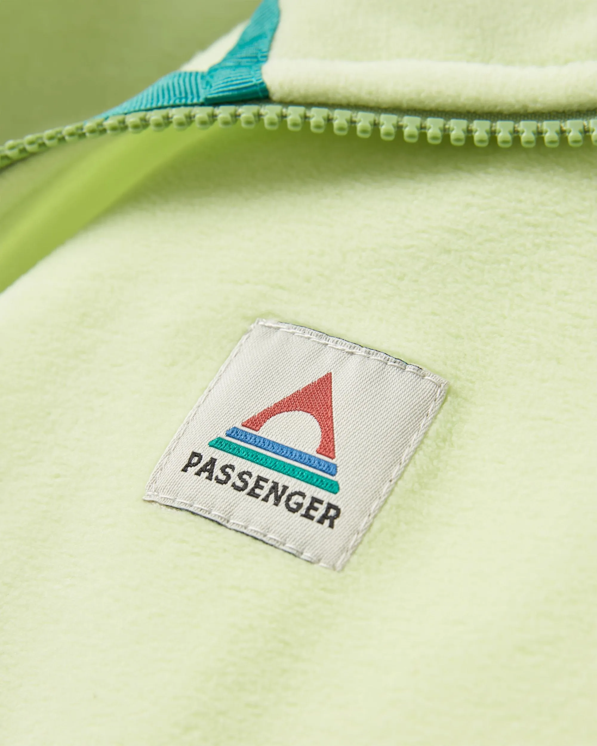 Ayla Recycled Micro Polartec Fleece - Soft Lime Juice