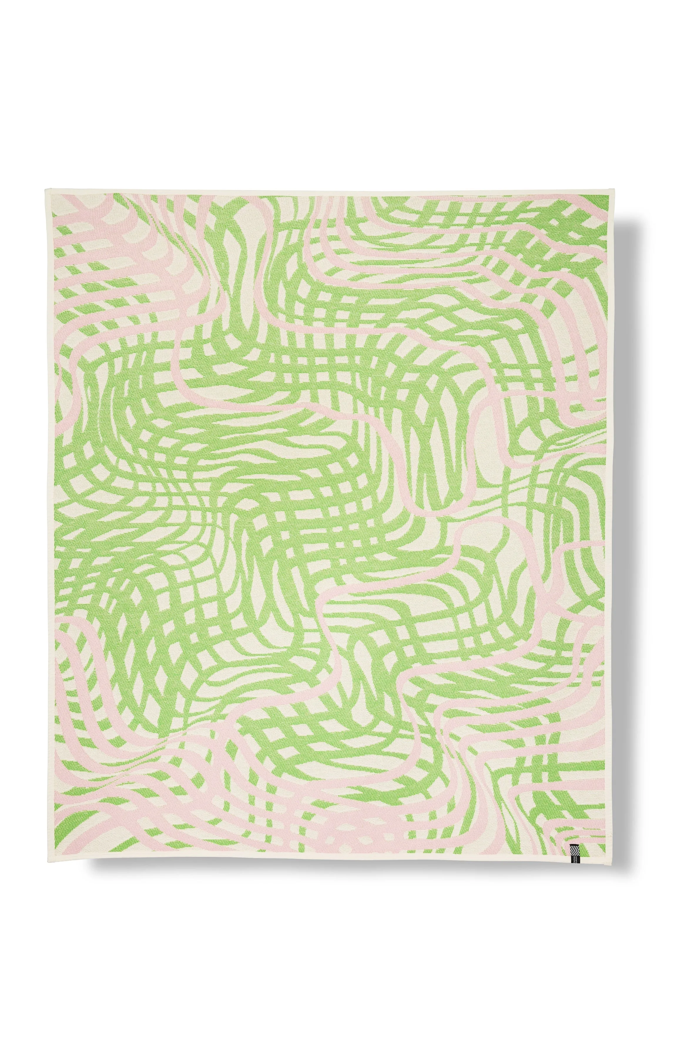 Cotton Blanket "Simple Distortion" by Francesca Franceschi