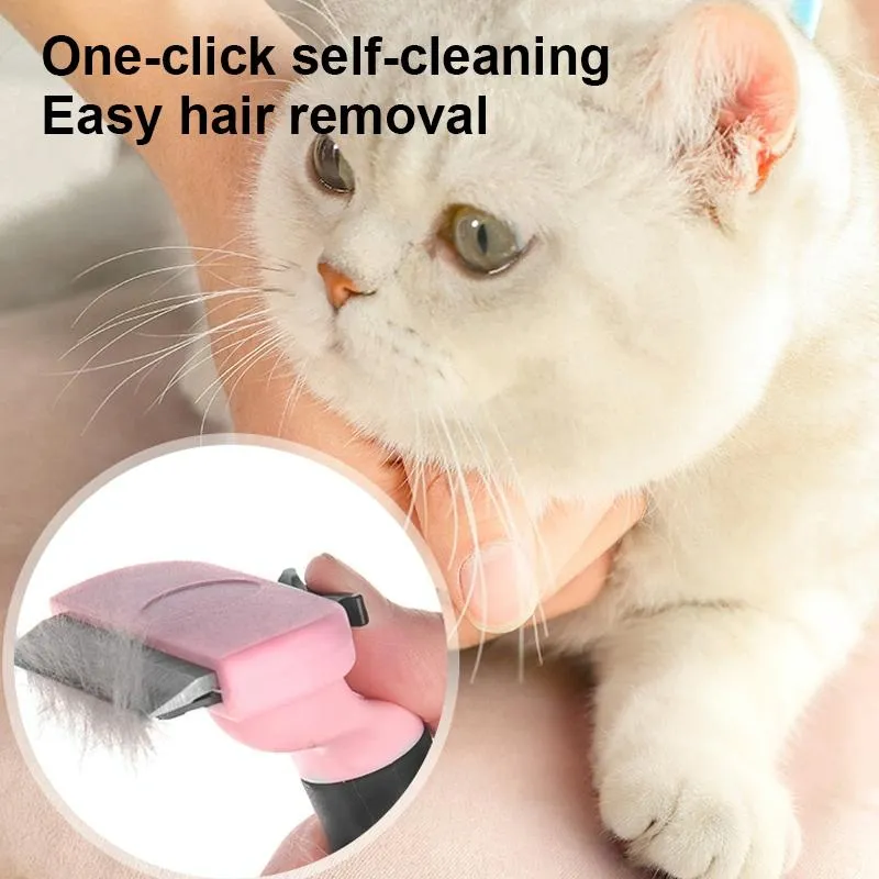 Double Sided Stainless Steel Pet Comb For Clean Hair Removal Large