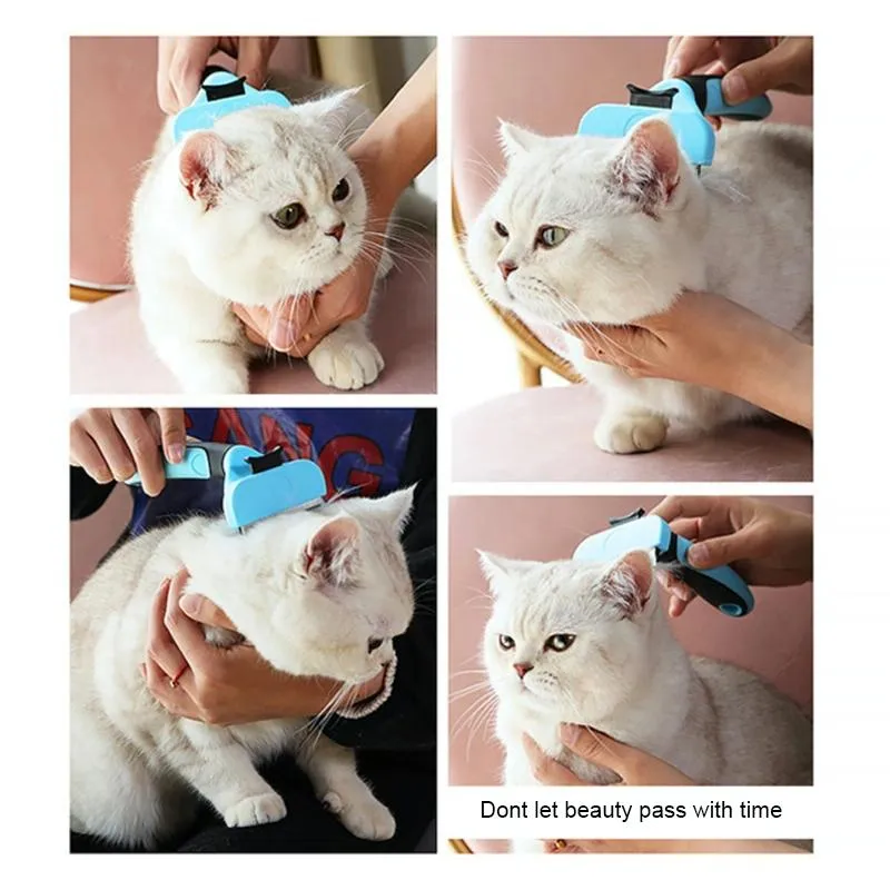 Double Sided Stainless Steel Pet Comb For Clean Hair Removal Large