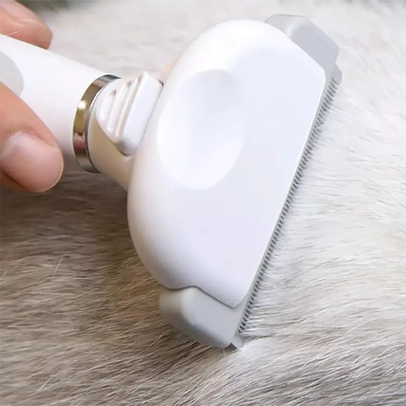 Efficient One Handed Pet Hair Comb