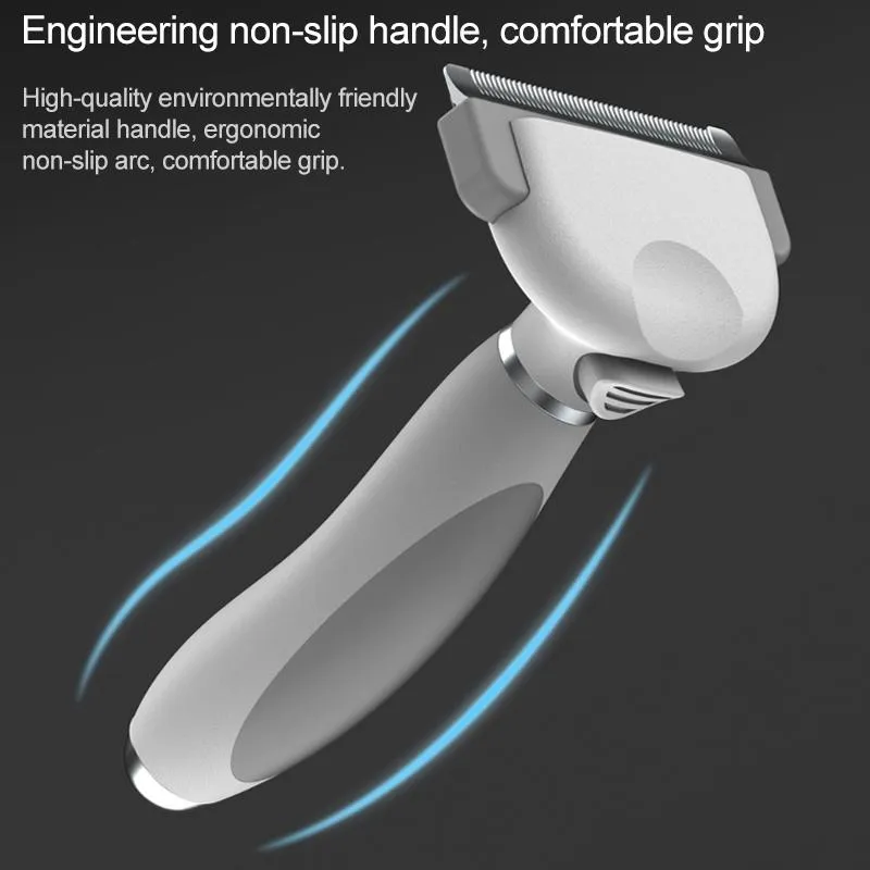 Efficient One Handed Pet Hair Comb
