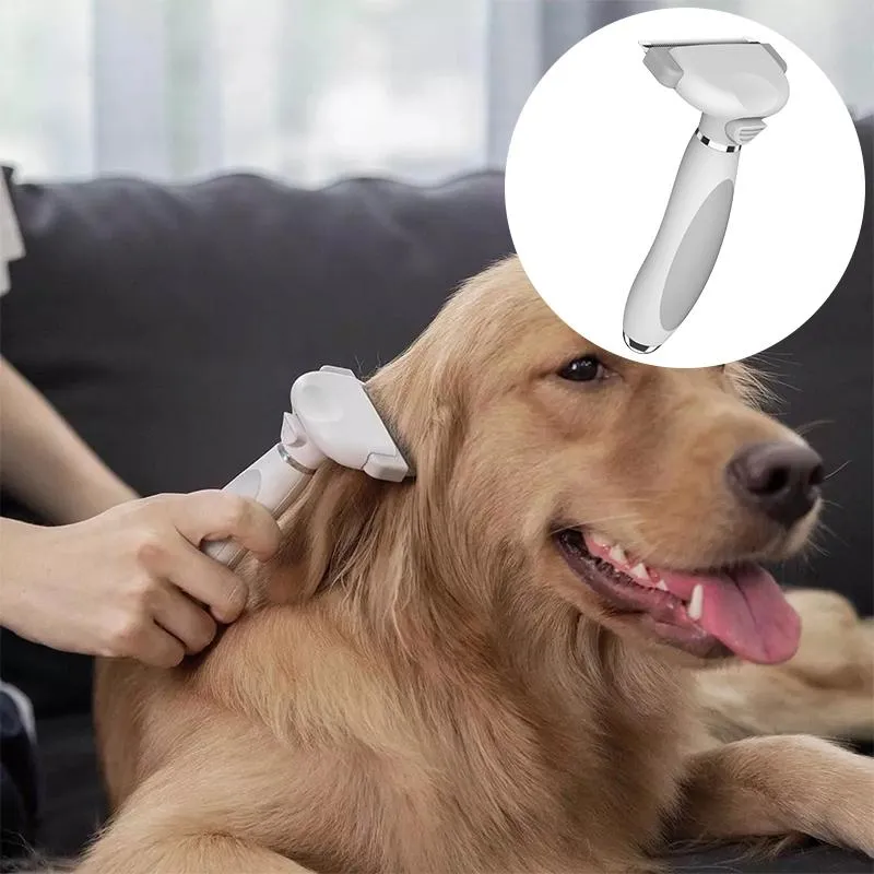 Efficient One Handed Pet Hair Comb