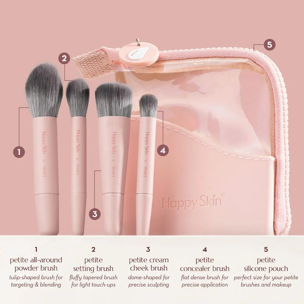 Happy Skin x Marj Petite Brush Set