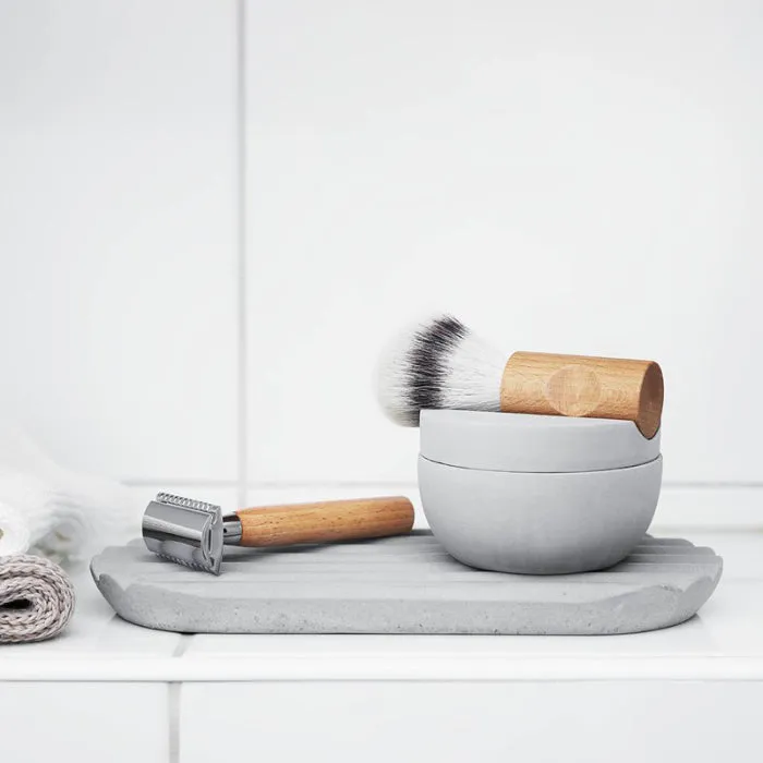 Iris Hantverk Concrete Tray Grey