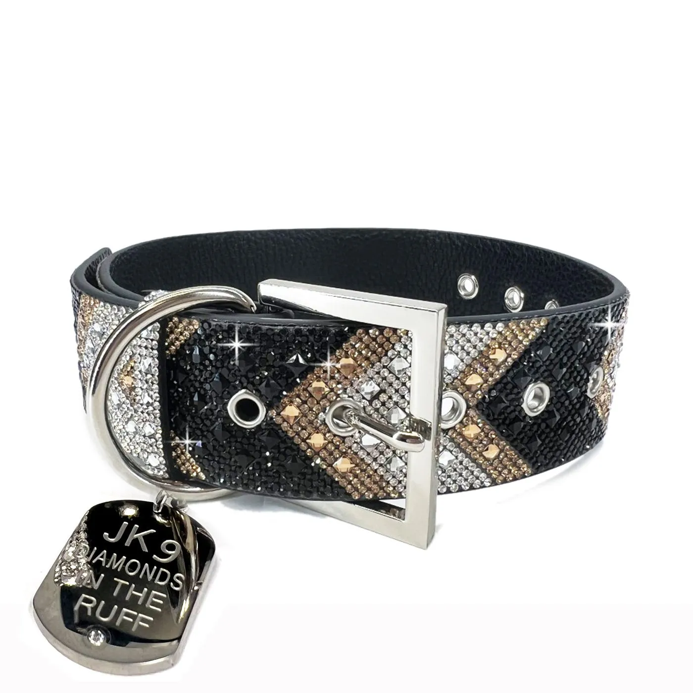 Jacqueline Kent bedazzled Dog Collars