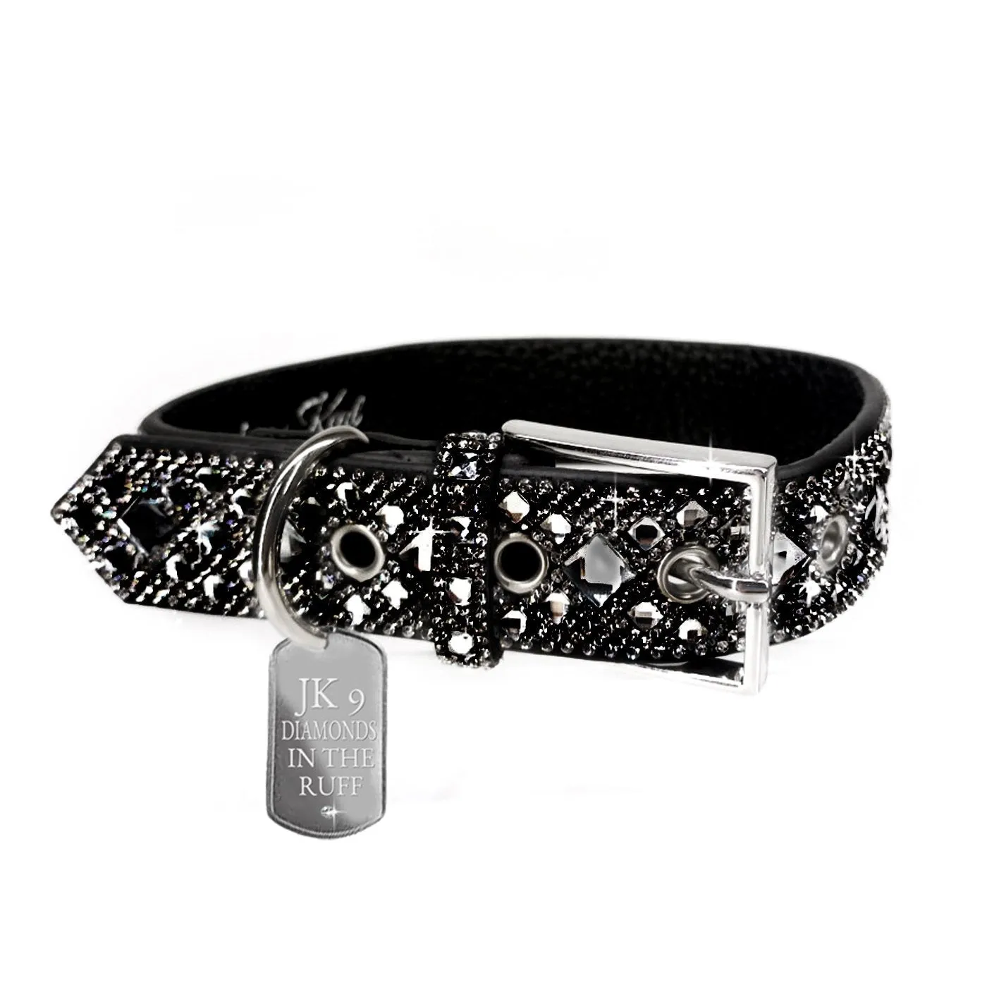 Jacqueline Kent bedazzled Dog Collars