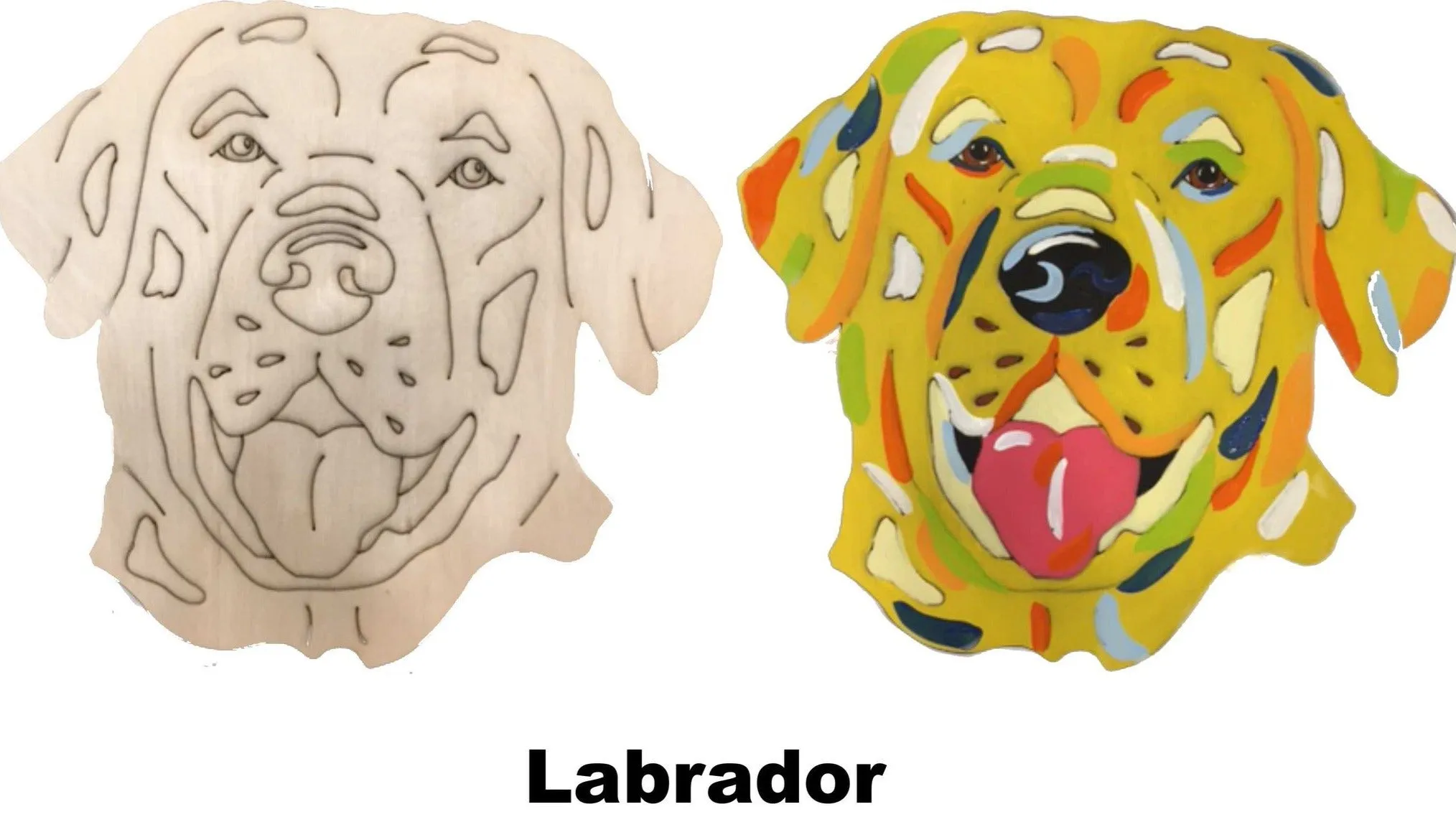 Labrador Retriever-DIY Pop Art Paint Kit