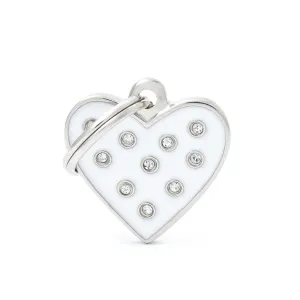 My Family Chic Heart White