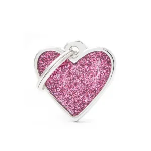 My Family Shine Pink Small Heart