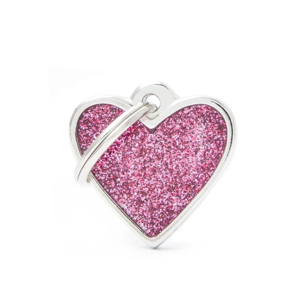 My Family Shine Pink Small Heart