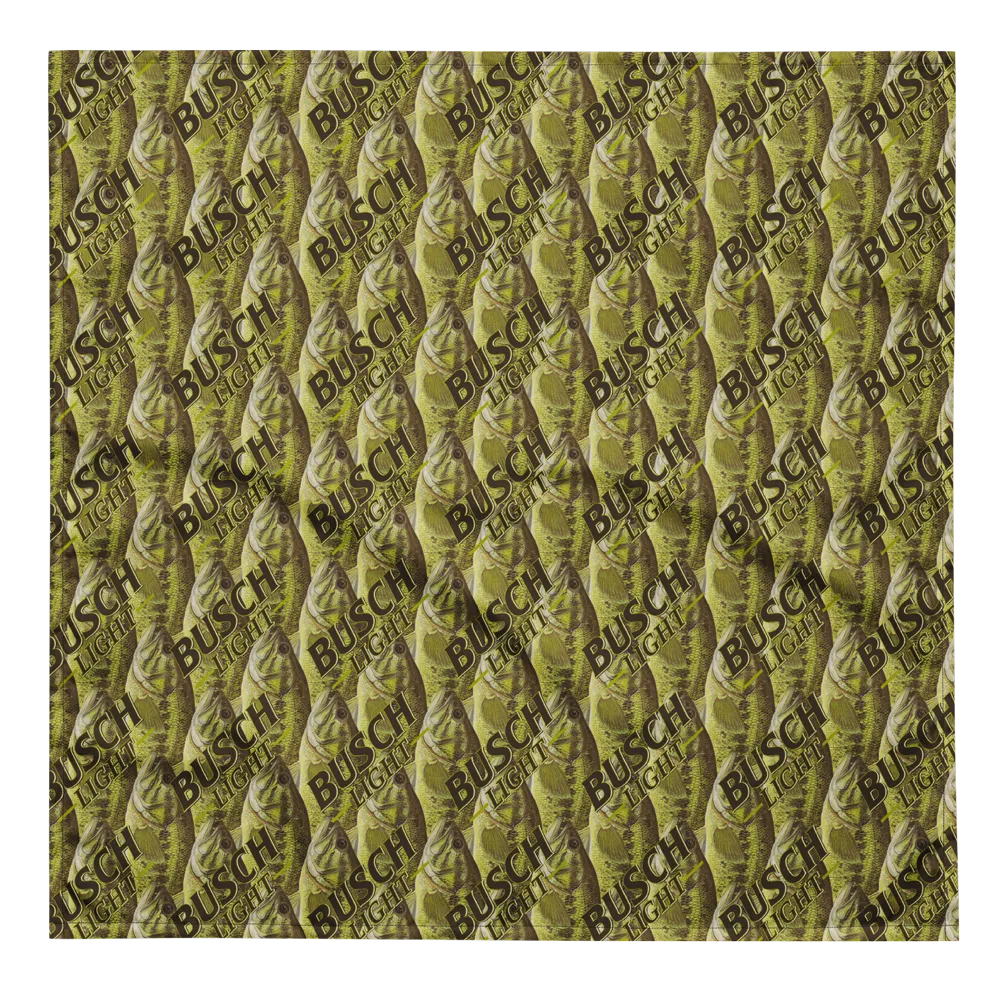 Premium Multi-Purpose Busch Light Fishing Bass Bandana