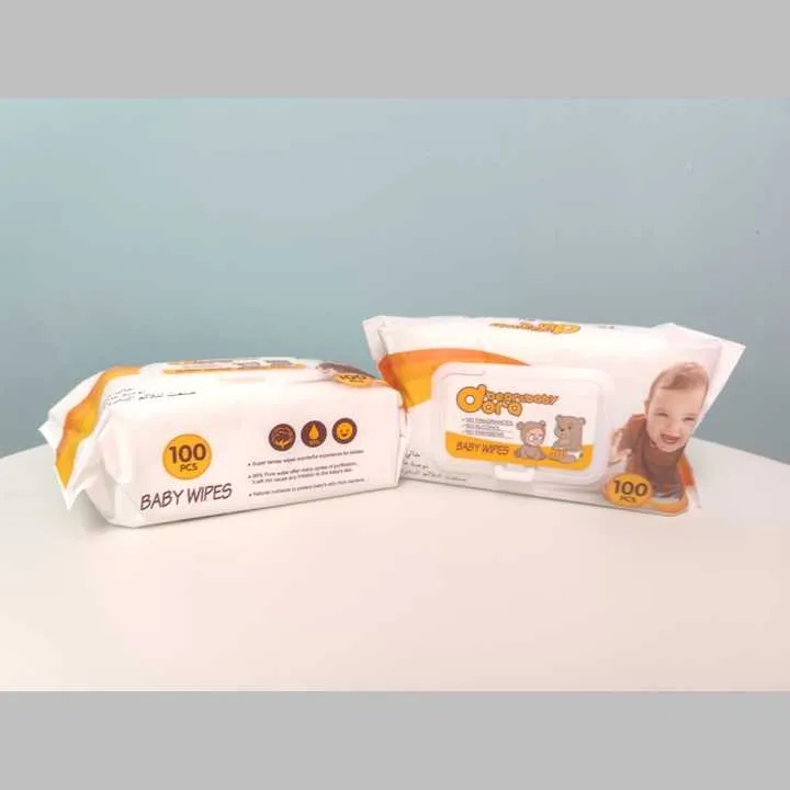 Pure Water Natural Care OEM Baby Wipes-مناديل مبللة