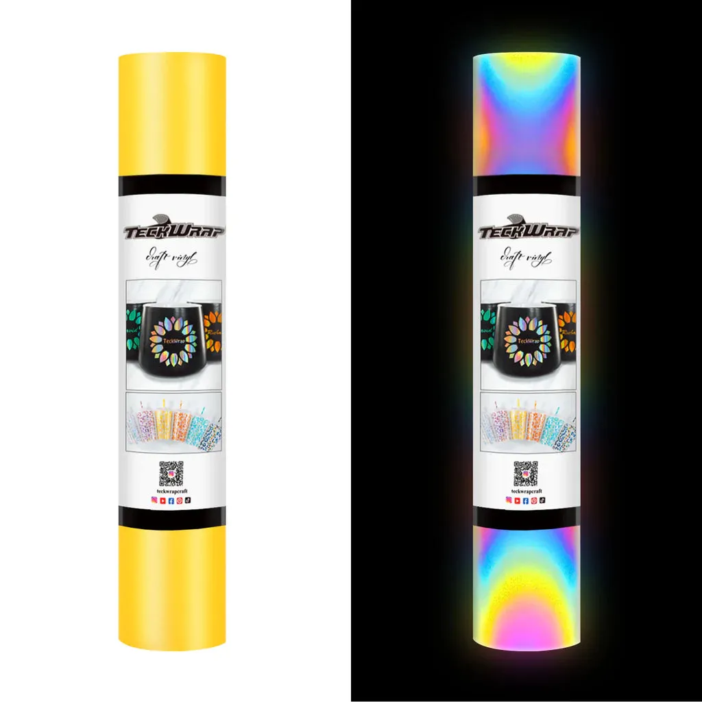 Reflective Adhesive - Yellow