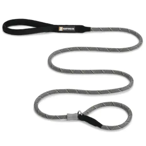 Ruffwear Just-a-Cinch Reflective Rope Slip Dog Leash (Granite Gray)