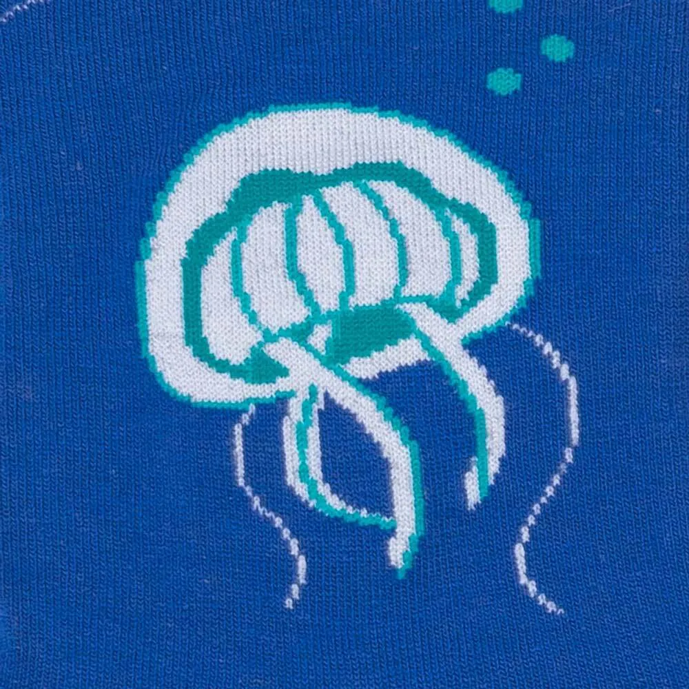 Sock It To Me 549 Nice To Sea You Glow In The Dark Men's/Larger Size Crew Sock
