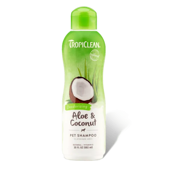 TropiClean Aloe & Coconut Deodorizing Shampoo