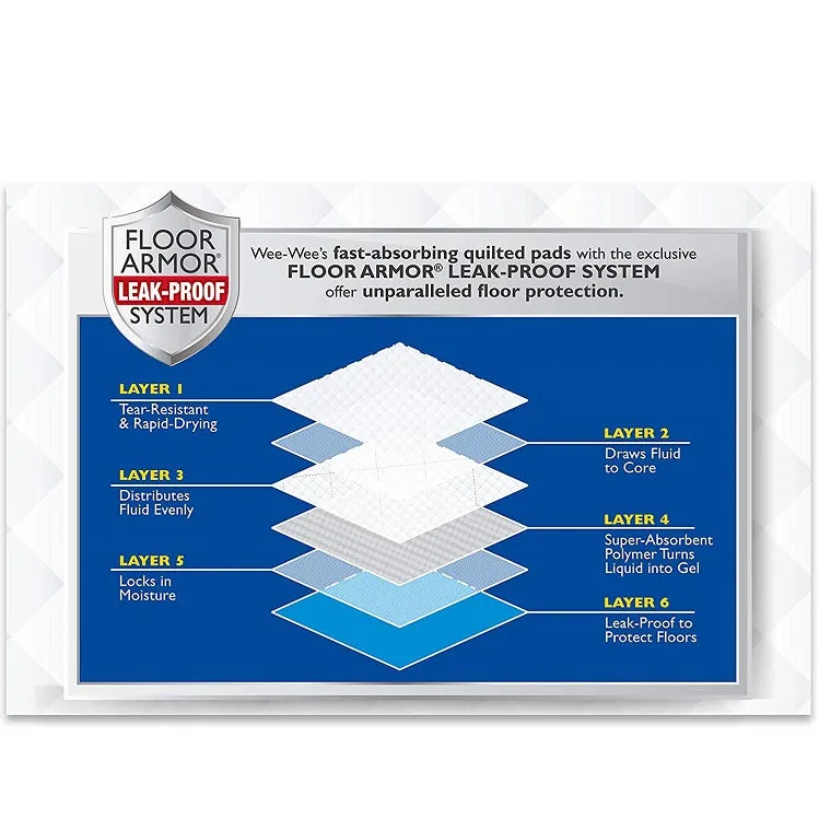 Wee-Wee® Superior Performance Dog Pee Pads - 22" x 23"